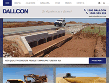 Tablet Screenshot of dallcon.com